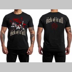 Sick Of it All - čierne p&aacute;nske tričko 100%bavlna